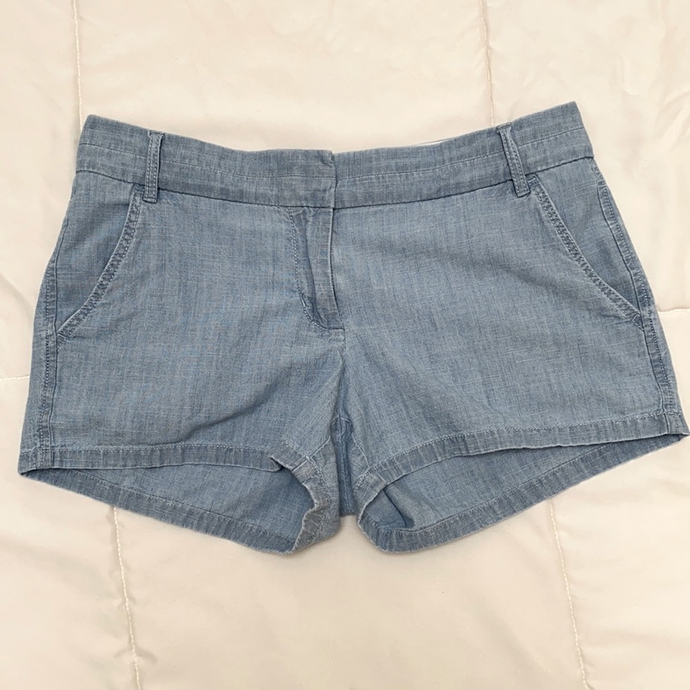J. Crew chambray Shorts